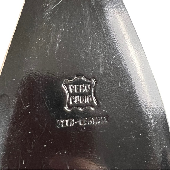 Bruno Magli Wool and Leather Embroidered Boots Size 8 Made in Italy - Picture 10 of 17